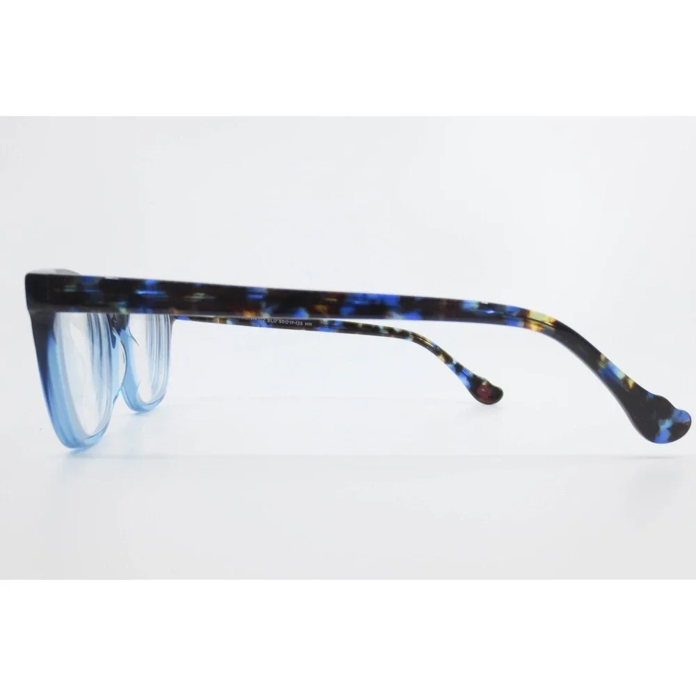 Hot Kiss HK102 BLU Eyeglasses Frames Blue Tortoise Gradient 50-17-135 HM